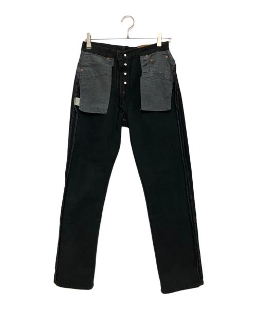 LEVI'S（リーバイス）LEVI'S (リーバイス) デニムパンツ ブラック サイズ: 76cm (W30)の古着・服飾アイテム