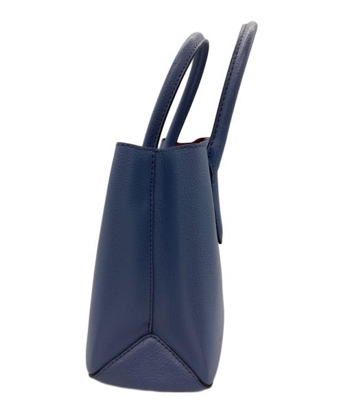 Kate Spade（ケイトスペード）Kate Spade (ケイトスペード) 2WAYバッグ ブルーの古着・服飾アイテム