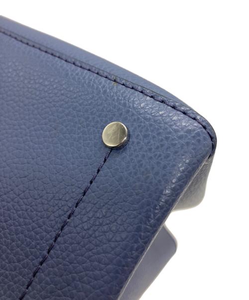 Kate Spade（ケイトスペード）Kate Spade (ケイトスペード) 2WAYバッグ ブルーの古着・服飾アイテム
