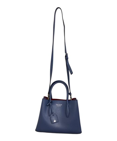 Kate Spade（ケイトスペード）Kate Spade (ケイトスペード) 2WAYバッグ ブルーの古着・服飾アイテム