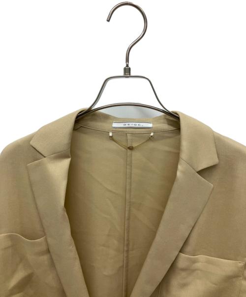 BEIGE（ベイジ）BEIGE (ベイジ) ジャケット アイボリー サイズ:Mの古着・服飾アイテム