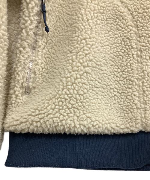 Patagonia（パタゴニア）Patagonia (パタゴニア) ボアジャケット ベージュ×ネイビー サイズ:XLの古着・服飾アイテム