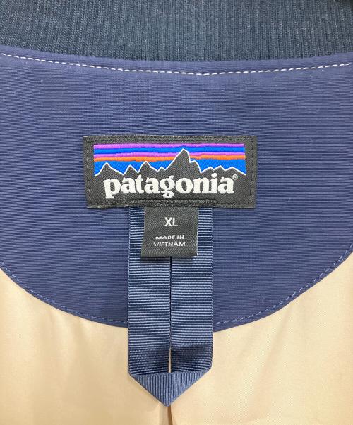 Patagonia（パタゴニア）Patagonia (パタゴニア) ボアジャケット ベージュ×ネイビー サイズ:XLの古着・服飾アイテム