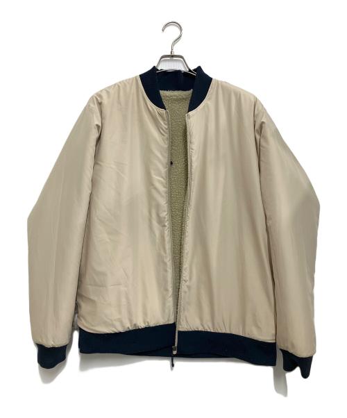 Patagonia（パタゴニア）Patagonia (パタゴニア) ボアジャケット ベージュ×ネイビー サイズ:XLの古着・服飾アイテム