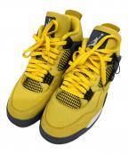 NIKEナイキ）の古着「AIR JORDAN4 RETORO」｜イエロー