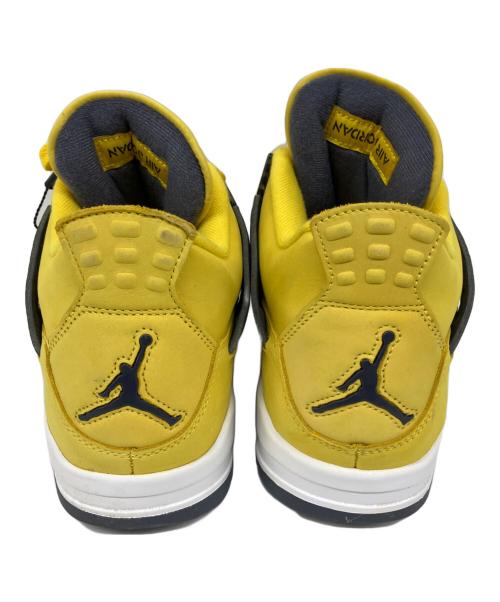 NIKE（ナイキ）NIKE (ナイキ) AIR JORDAN4 RETORO イエロー サイズ:28の古着・服飾アイテム