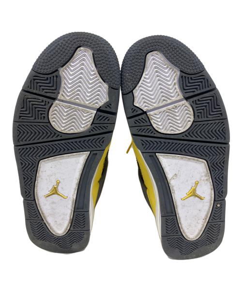 NIKE（ナイキ）NIKE (ナイキ) AIR JORDAN4 RETORO イエロー サイズ:28の古着・服飾アイテム