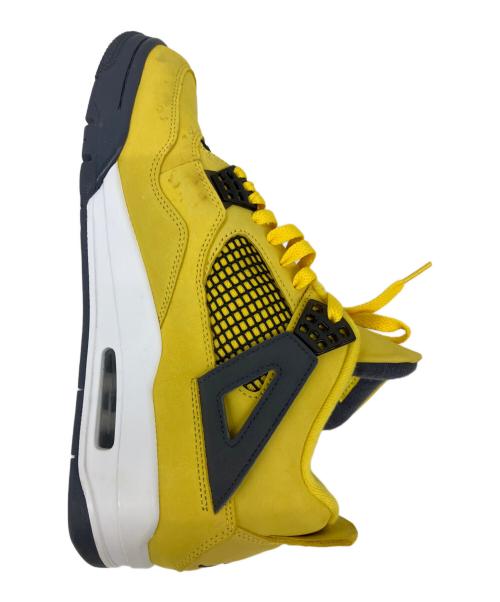 NIKE（ナイキ）NIKE (ナイキ) AIR JORDAN4 RETORO イエロー サイズ:28の古着・服飾アイテム