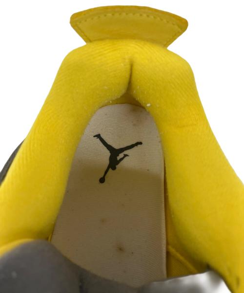 NIKE（ナイキ）NIKE (ナイキ) AIR JORDAN4 RETORO イエロー サイズ:28の古着・服飾アイテム