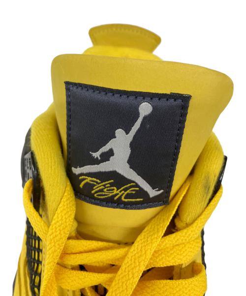 NIKE（ナイキ）NIKE (ナイキ) AIR JORDAN4 RETORO イエロー サイズ:28の古着・服飾アイテム