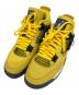 NIKE（ナイキ）の古着「AIR JORDAN4 RETORO」｜イエロー