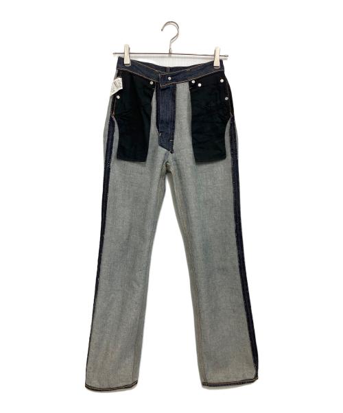 AURALEE（オーラリー）AURALEE (オーラリー) デニムパンツ インディゴ サイズ:61㎝(W24)の古着・服飾アイテム