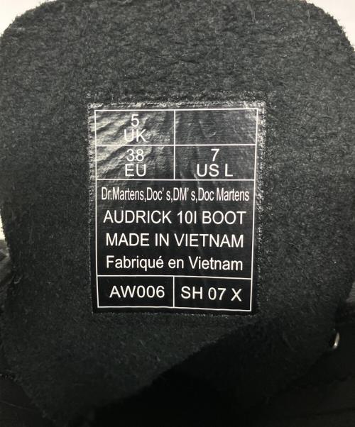 Dr.Martens（ドクターマーチン）Dr.Martens (ドクターマーチン) QUAD NEOTERIC AUDRICK 10I ブラック サイズ:UK5の古着・服飾アイテム