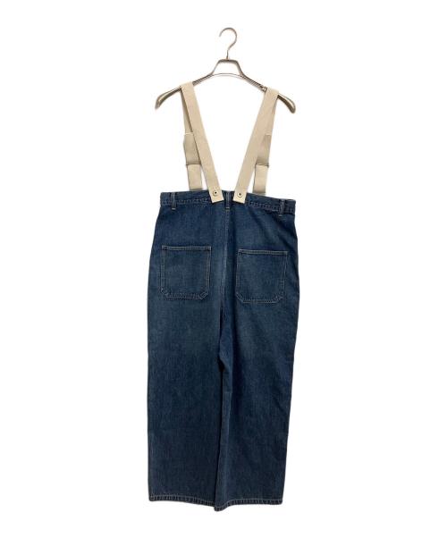 JOHNBULL（ジョンブル）JOHNBULL (ジョンブル) 10.5オンスデニムオーバーサスペンダーパンツ ブルー サイズ:Free 未使用品の古着・服飾アイテム