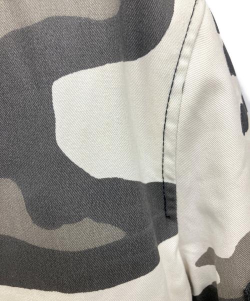 ALPHA INDUSTRIES（アルファインダストリーズ）ALPHA INDUSTRIES (アルファインダストリーズ) フライトジャケット グレー×オレンジ サイズ:Mの古着・服飾アイテム