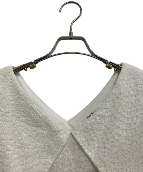 HER LIP TO（ハーリップトゥ）HER LIP TO (ハーリップトゥ) ノースリーブワンピース ホワイト サイズ:Mの古着・服飾アイテム