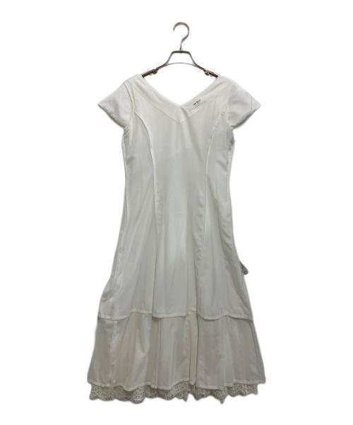 HER LIP TO（ハーリップトゥ）HER LIP TO (ハーリップトゥ) ノースリーブワンピース ホワイト サイズ:Mの古着・服飾アイテム