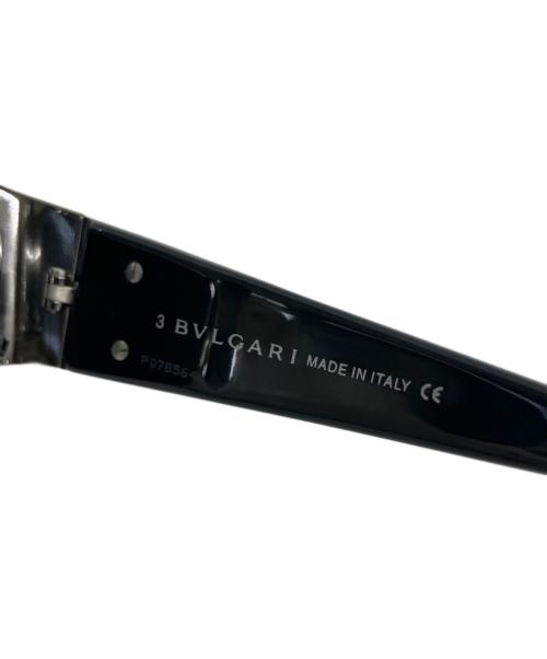 BVLGARI（ブルガリ）BVLGARI (ブルガリ) サングラス ブラック×シルバーの古着・服飾アイテム