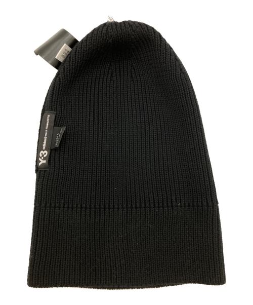 Y-3（ワイスリー）Y-3 (ワイスリー) adidas (アディダス) ニット帽 ブラックの古着・服飾アイテム