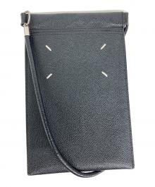Maison Margiela（メゾンマルジェラ）の古着「スマホショルダーバッグ」｜ブラック