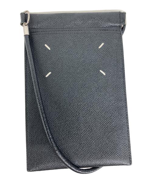 Maison Margiela（メゾンマルジェラ）Maison Margiela (メゾンマルジェラ) スマホショルダーバッグ ブラックの古着・服飾アイテム