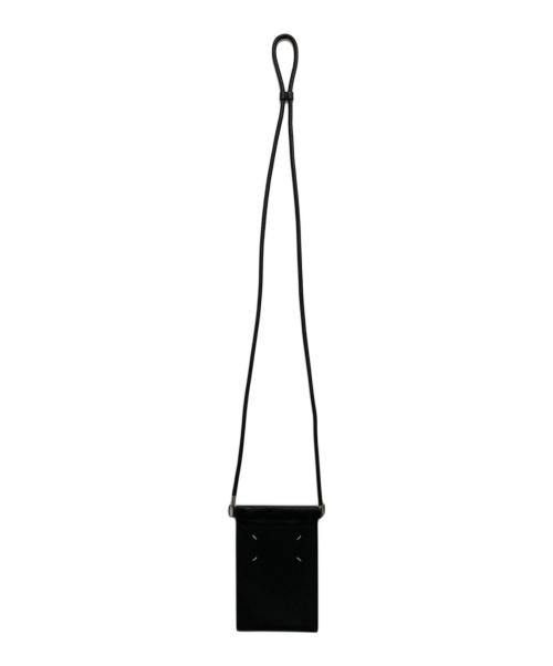 Maison Margiela（メゾンマルジェラ）Maison Margiela (メゾンマルジェラ) スマホショルダーバッグ ブラックの古着・服飾アイテム