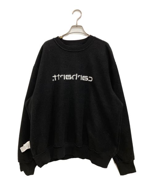 Carhartt WIP（カーハート ワーク イン プログレス）Carhartt WIP (カーハート ワーク イン プログレス) クルーネックスウェット ブラック サイズ:Lの古着・服飾アイテム