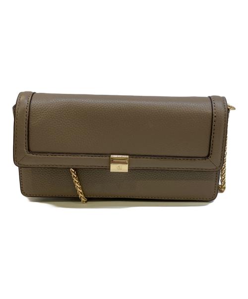 COLE HAAN（コールハーン）COLE HAAN (コールハーン) ダニエラ ウォレット オンアチェーン ブラウンの古着・服飾アイテム