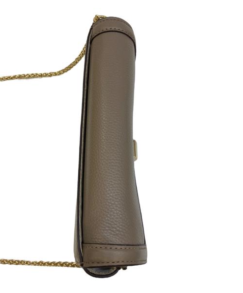 COLE HAAN（コールハーン）COLE HAAN (コールハーン) ダニエラ ウォレット オンアチェーン ブラウンの古着・服飾アイテム