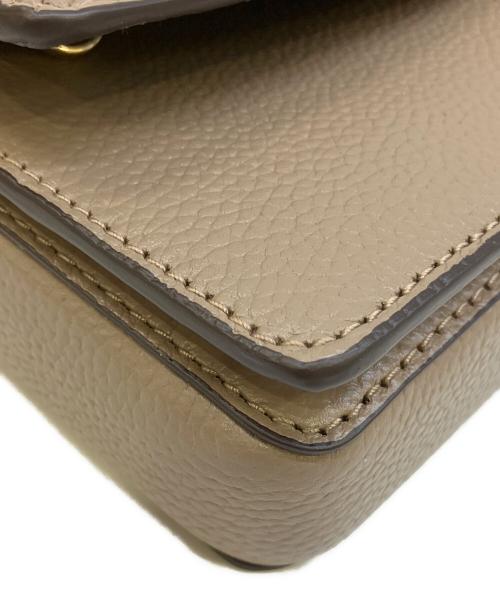 COLE HAAN（コールハーン）COLE HAAN (コールハーン) ダニエラ ウォレット オンアチェーン ブラウンの古着・服飾アイテム