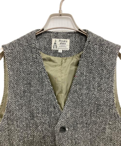 Harris Tweed（ハリスツイード）Harris Tweed (ハリスツイード) FREAK’S STORE (フリークスストア) セットアップスーツ グレー サイズ:Mの古着・服飾アイテム
