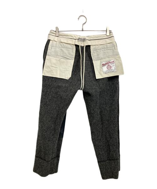 Harris Tweed（ハリスツイード）Harris Tweed (ハリスツイード) FREAK’S STORE (フリークスストア) セットアップスーツ グレー サイズ:Mの古着・服飾アイテム