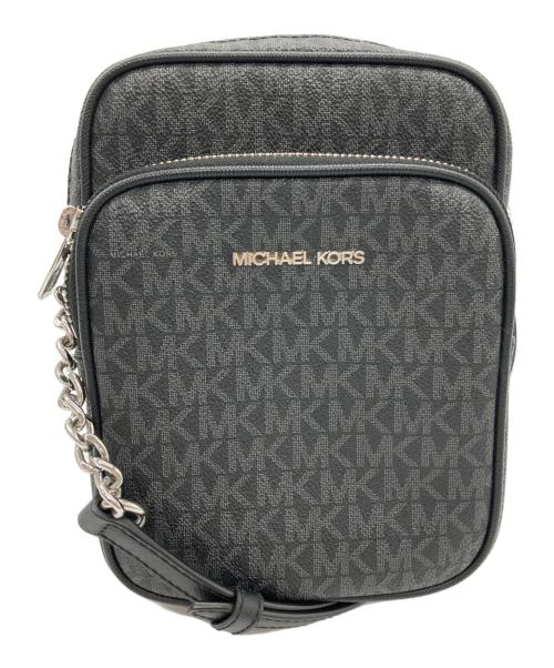 MICHAEL KORS（マイケルコース）MICHAEL KORS (マイケルコース) ショルダーバッグ ブラックの古着・服飾アイテム