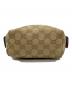 中古・古着 GUCCI (グッチ) コスメポーチ ブラウン×パープル：7000円