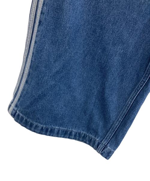 adidas（アディダス）adidas (アディダス) デニムハーフパンツ ブルー サイズ:83.5cm (W33)の古着・服飾アイテム