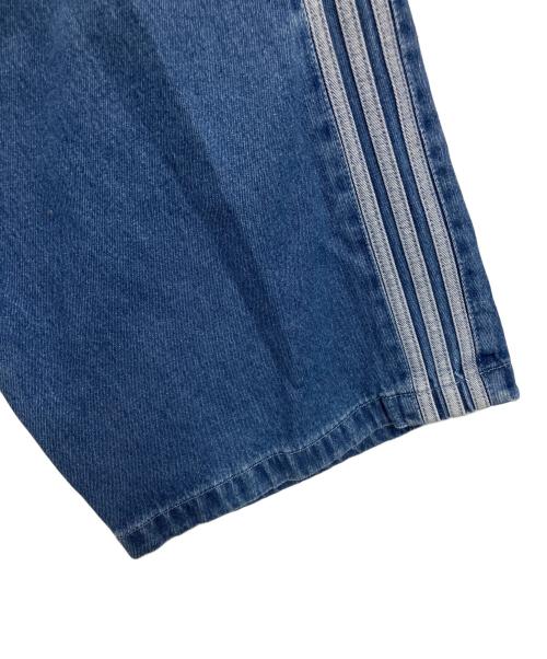 adidas（アディダス）adidas (アディダス) デニムハーフパンツ ブルー サイズ:83.5cm (W33)の古着・服飾アイテム