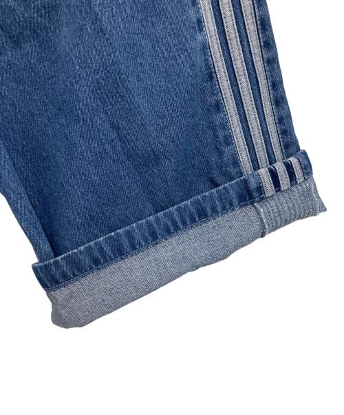 adidas（アディダス）adidas (アディダス) デニムハーフパンツ ブルー サイズ:83.5cm (W33)の古着・服飾アイテム
