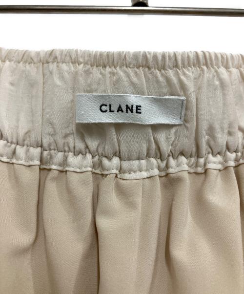 CLANE（クラネ）CLANE (クラネ) シアーエアリーパンツ ベージュ サイズ:1の古着・服飾アイテム
