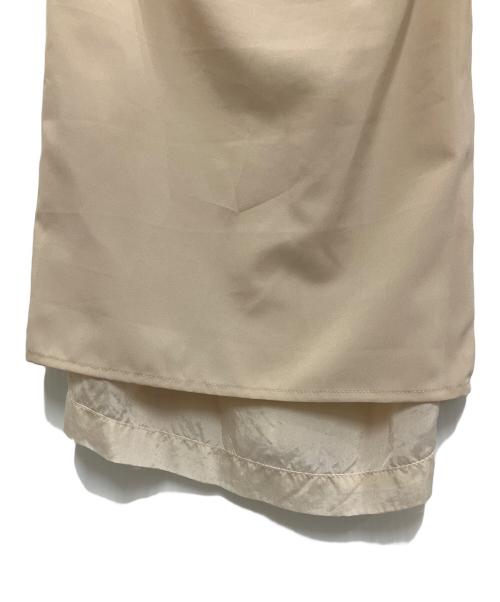 CLANE（クラネ）CLANE (クラネ) シアーエアリーパンツ ベージュ サイズ:1の古着・服飾アイテム