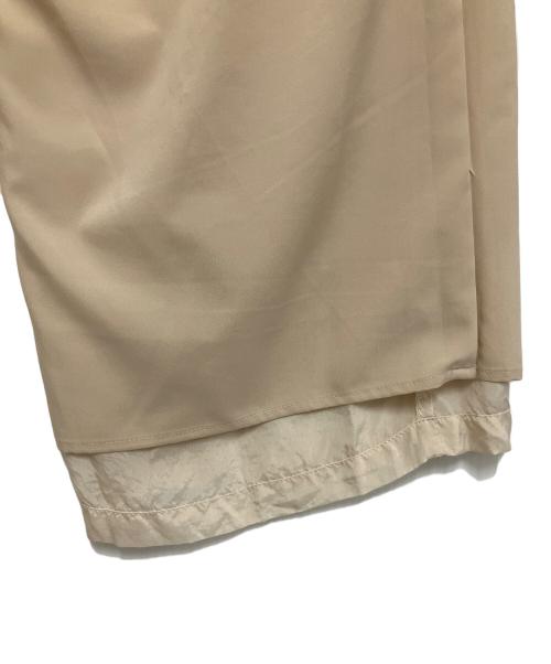 CLANE（クラネ）CLANE (クラネ) シアーエアリーパンツ ベージュ サイズ:1の古着・服飾アイテム
