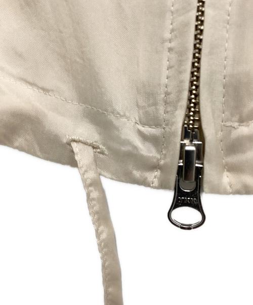 CLANE（クラネ）CLANE (クラネ) シアーエアリージップフーディ ベージュ サイズ:1の古着・服飾アイテム