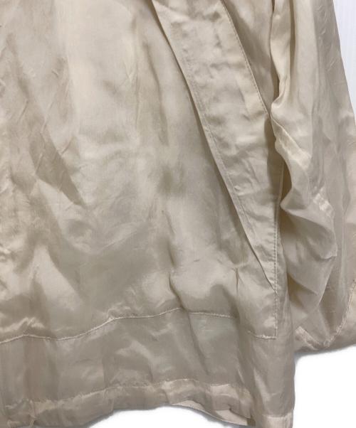 CLANE（クラネ）CLANE (クラネ) シアーエアリージップフーディ ベージュ サイズ:1の古着・服飾アイテム