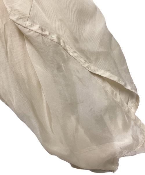 CLANE（クラネ）CLANE (クラネ) シアーエアリージップフーディ ベージュ サイズ:1の古着・服飾アイテム
