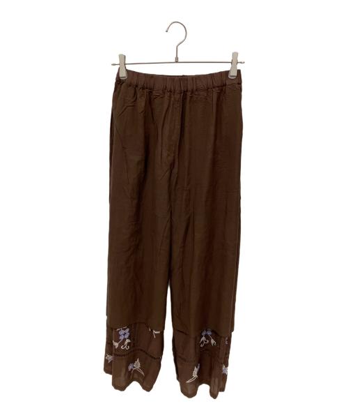 TODAYFUL（トゥデイフル）TODAYFUL (トゥデイフル) パンツ ブラウン サイズ:S(36)の古着・服飾アイテム