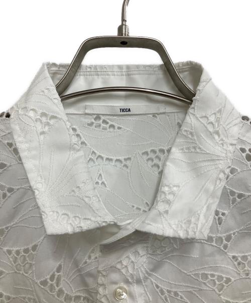 ticca（ティッカ）ticca (ティッカ) 半袖シャツ ホワイト サイズ:Freeの古着・服飾アイテム