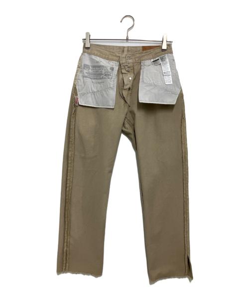 LEVI'S（リーバイス）LEVI'S (リーバイス) デニムパンツ ベージュ サイズ:W24の古着・服飾アイテム