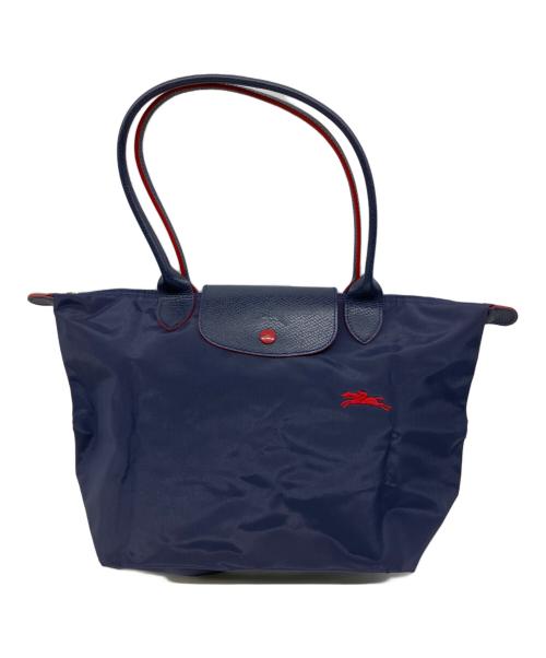LONGCHAMP（ロンシャン）LONGCHAMP (ロンシャン) トートバッグ ネイビーの古着・服飾アイテム