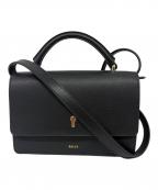 BALLYバリー）の古着「ショルダーバッグ」｜ブラック