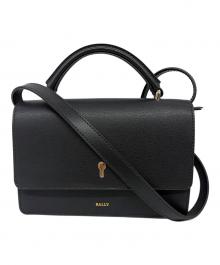 BALLY（バリー）の古着「ショルダーバッグ」｜ブラック