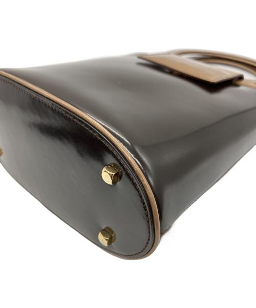 Salvatore Ferragamo（サルヴァトーレ フェラガモ）Salvatore Ferragamo (サルヴァトーレ フェラガモ) ハンドバッグ ブラウンの古着・服飾アイテム